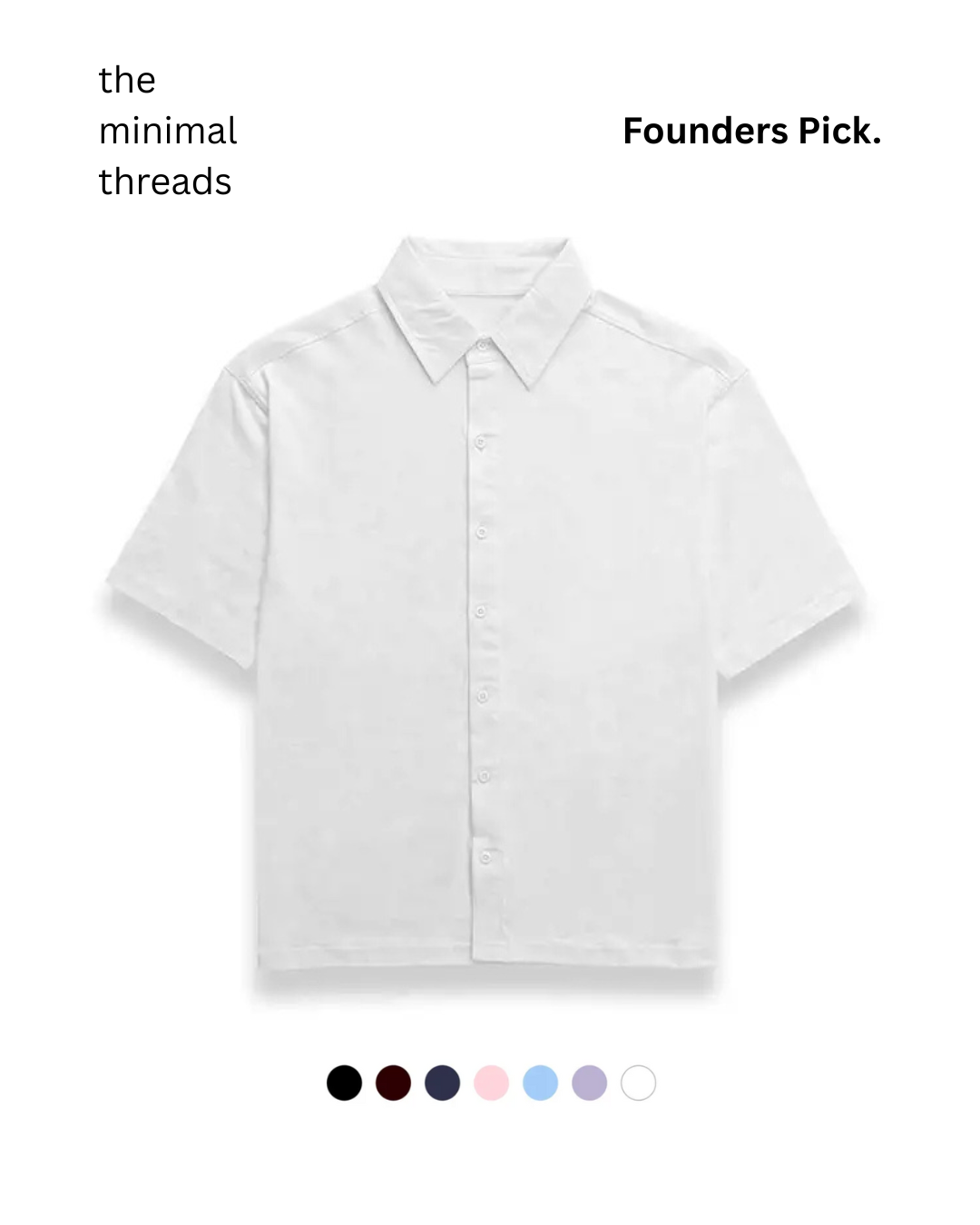 RELAXED COTTON SHIRT [7 Solid Colours] [240 GSM]