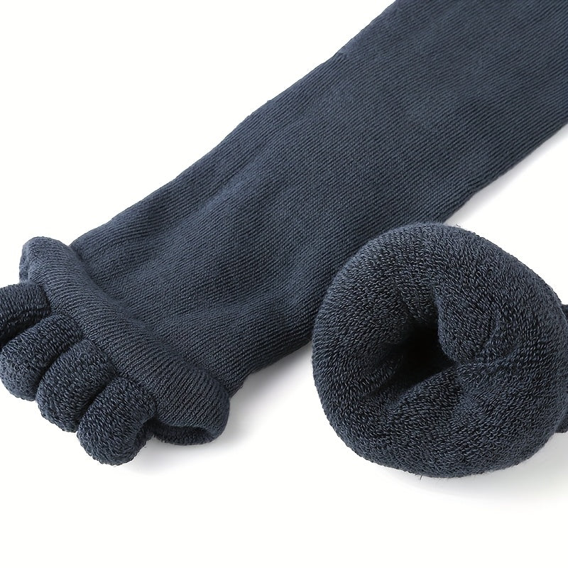 3 Pairs Five-Toe Separation Yoga Socks - Foot Correction & Massaging Wide-Toe Design for, Open-Toe Fitness Socks for Yoga, Pilates, Gym - for,, Dance - Comfortable & Balances Posture