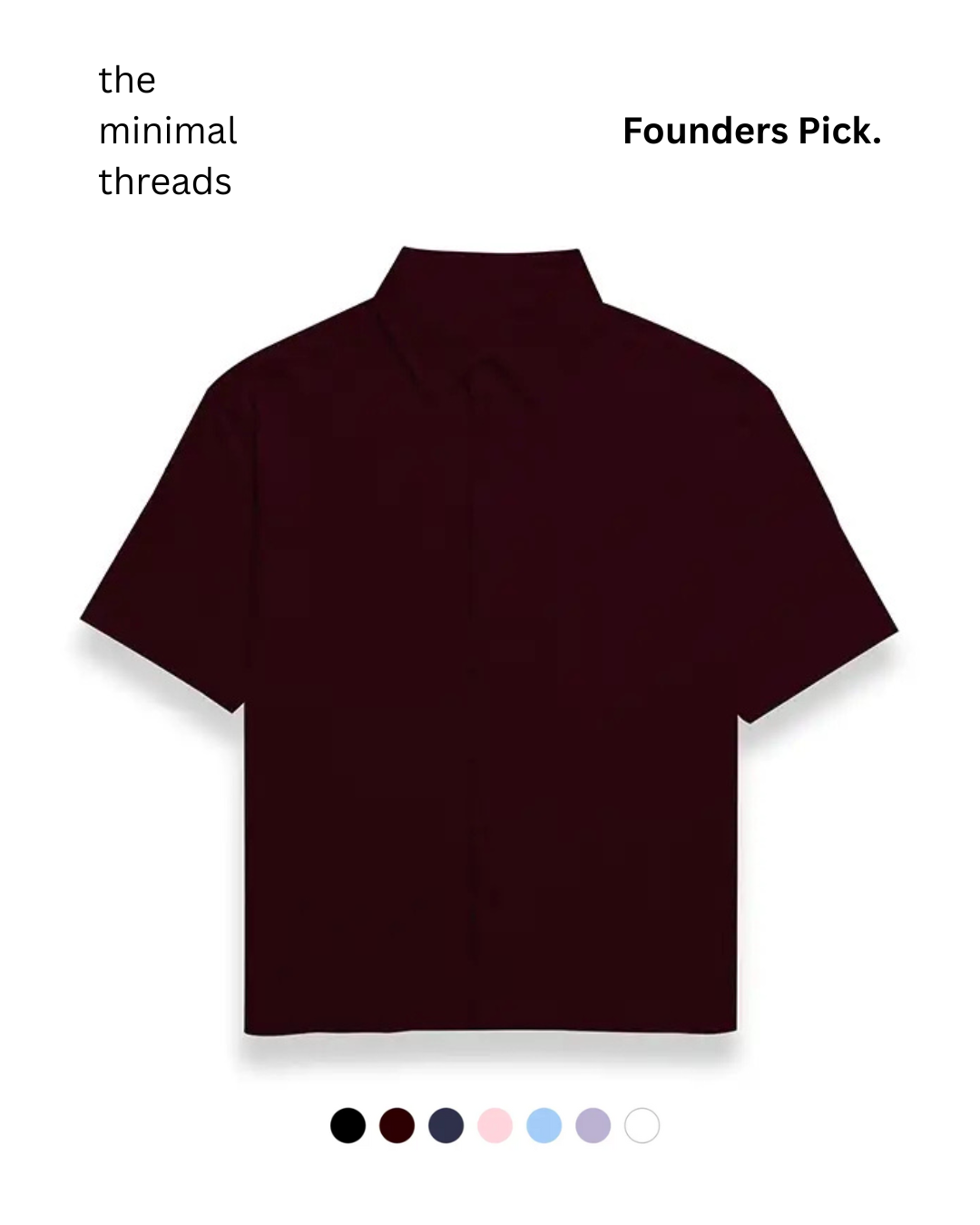 RELAXED COTTON SHIRT [7 Solid Colours] [240 GSM]