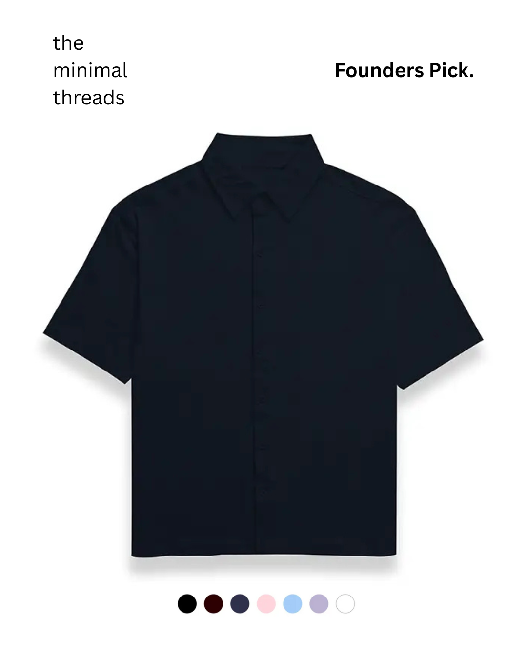 RELAXED COTTON SHIRT [7 Solid Colours] [240 GSM]